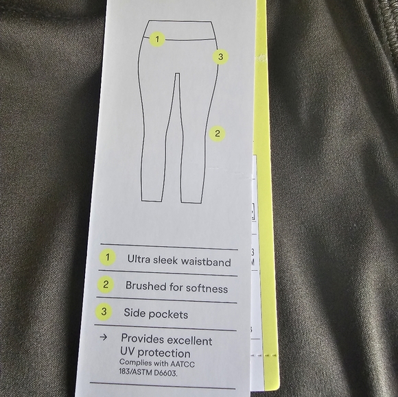 B1 All in Motion Women's Flex High-Rise 7/8 Leggings - All in Motion - Picture 10 of 15